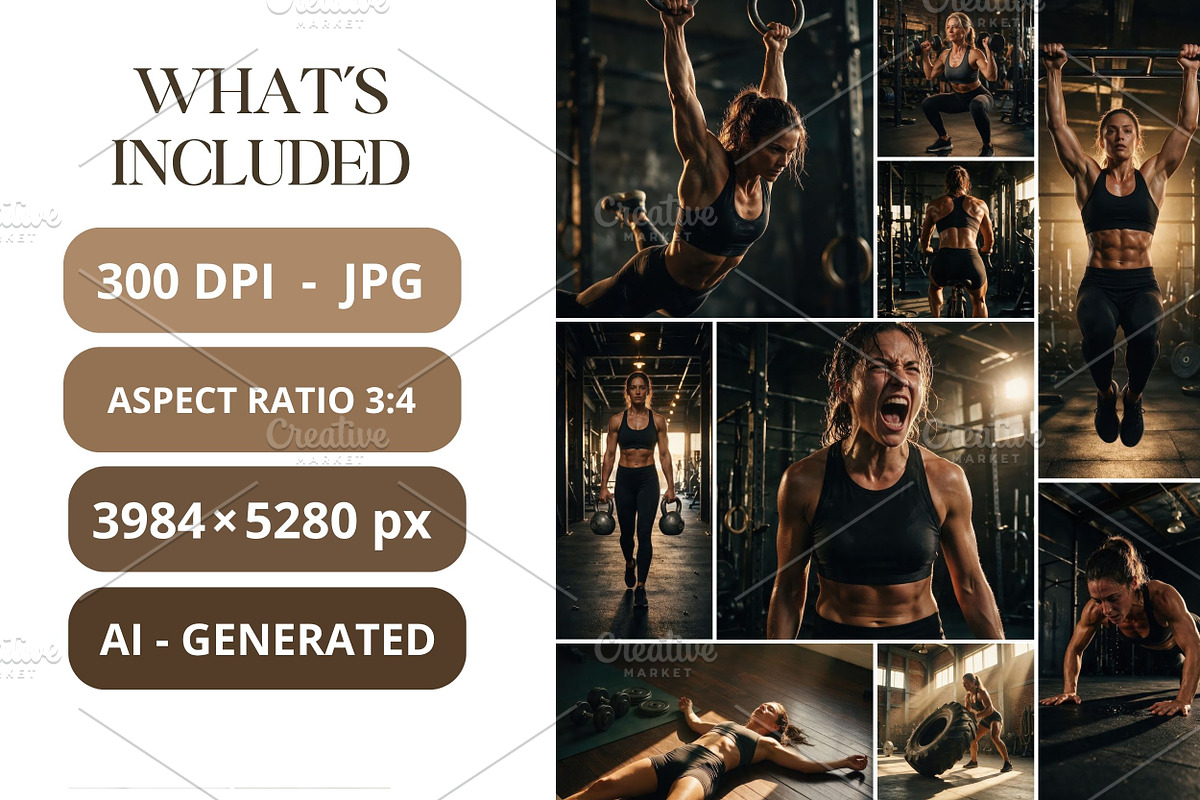 Women Gym Workout Images, a Sports & Recreation Photo by Selenique Studio (Photo 3 of 13)
