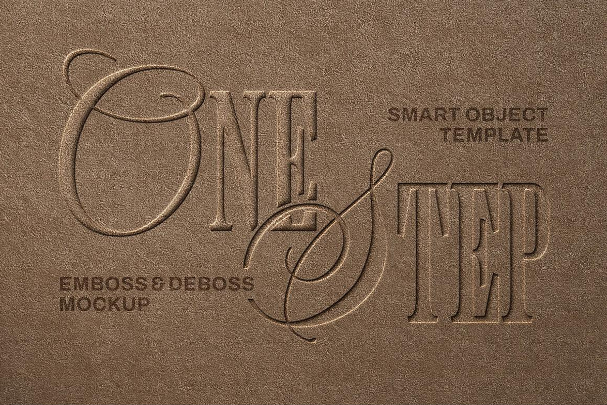 12-in-1 Embossed Effects Bundle, a Layer Style Add-On by pixelbuddha.net (Photo 3 of 13)