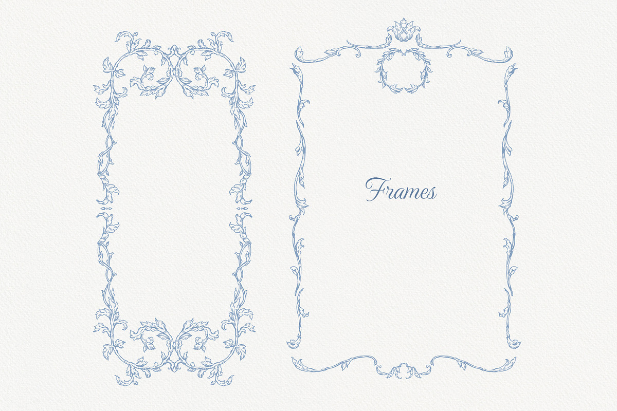 Bloom Garden Wedding invite clipart, a Decorative Illustration by Ekaproeka (Photo 10 of 10)