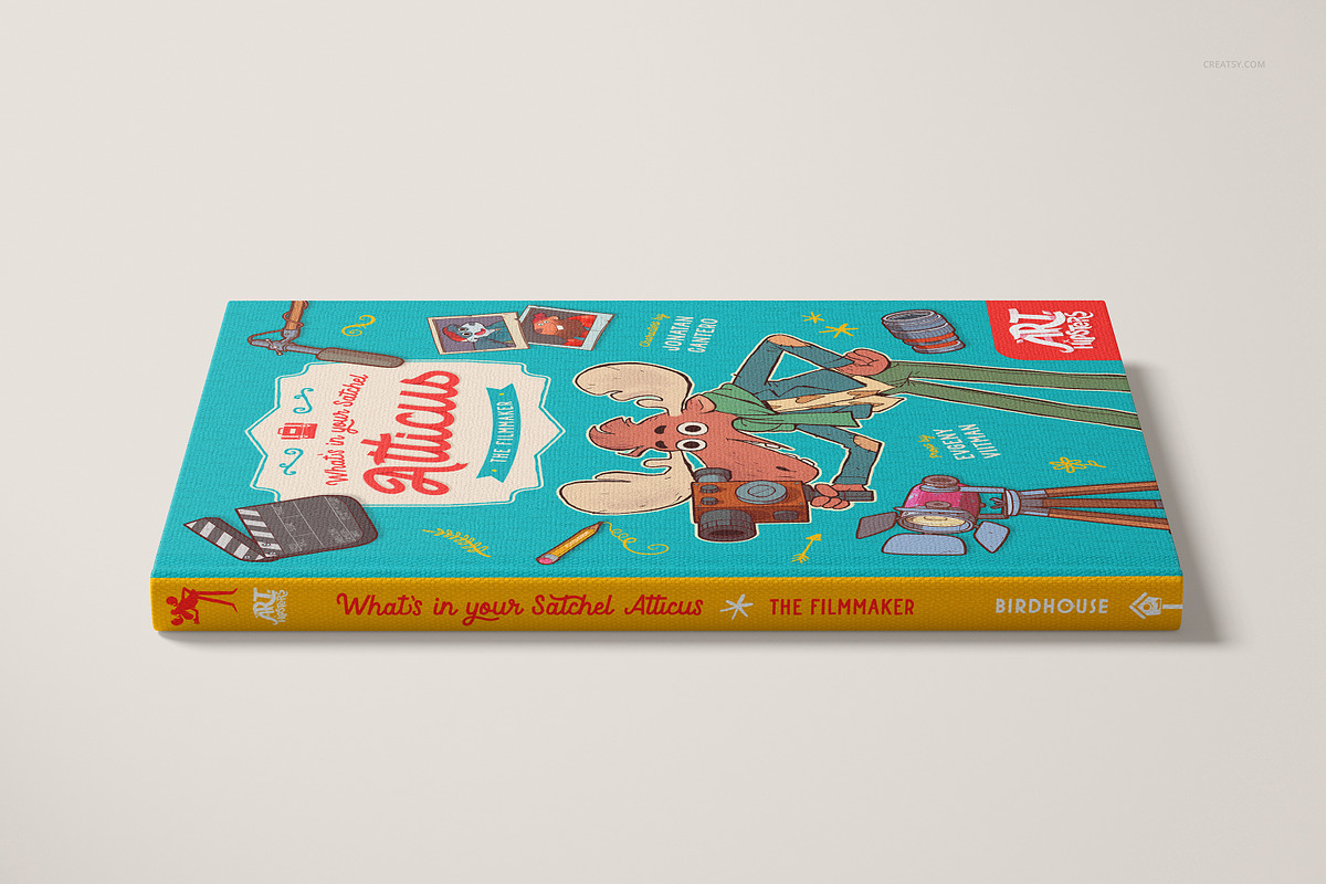 Buckram Hardcover Book Mockup, a Books & Magazine Mockup by creatsy5 (Photo 10 of 23)