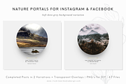 Nature Portals for Instagram & FB, a Social Media Template by Illumineer Media & Design (Thumbnail 13 of 13)