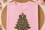 Leopard Christmas Tree PNG, a Seasonal Illustration by DreamCafeArt (Thumbnail 2 of 6)