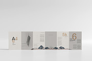 A4 Size Six Fold Brochure Mockup, a Print Template by pmvch (Thumbnail 2 of 20)