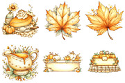 Thanksgiving Clipart, an Illustration by DreamArtGraphic (Thumbnail 4 of 5)