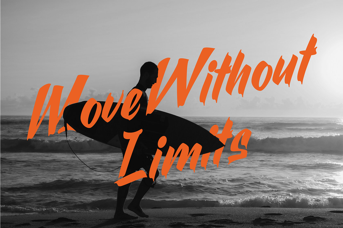 Mockingdy - Handwritten Display Font, a Script Font by Tyedge Studio (Photo 8 of 8)