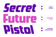 CS Raygun – Bold Display Typeface, a Sans Serif Font by Craft Supply Co. (Thumbnail 3 of 8)