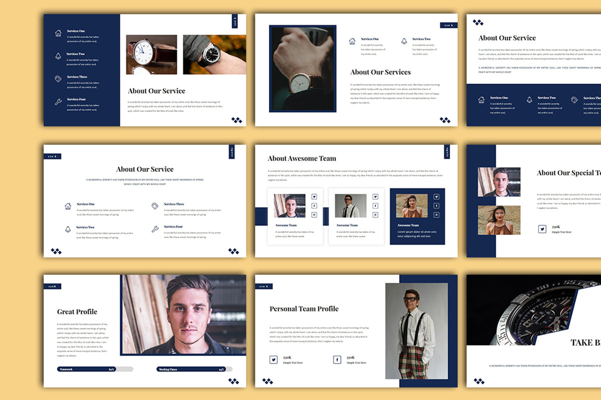 Timmer - Watch Template Google Slide, a Presentation Template by Raseuki
