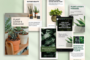 Editable Plant Canva Story Template, a Social Media Template by Snapybiz (Thumbnail 5 of 11)