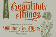 Zaphyre Antique Font, a Blackletter Font by TypeClassHeroes (Thumbnail 3 of 10)