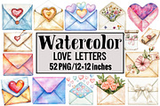Love Letters, an Illustration by Design Market (Thumbnail 1 of 3)