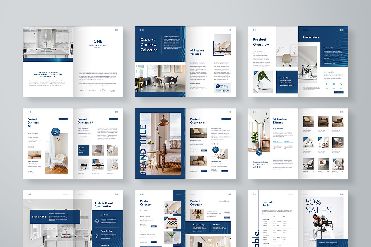 Catalogue Template | 20 Pages, a Brochure Template by BrochuresFactory (Photo 3 of 7)