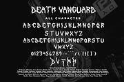 Death Vanguard, a Blackletter Font by HATFSTUDIO (Thumbnail 7 of 8)
