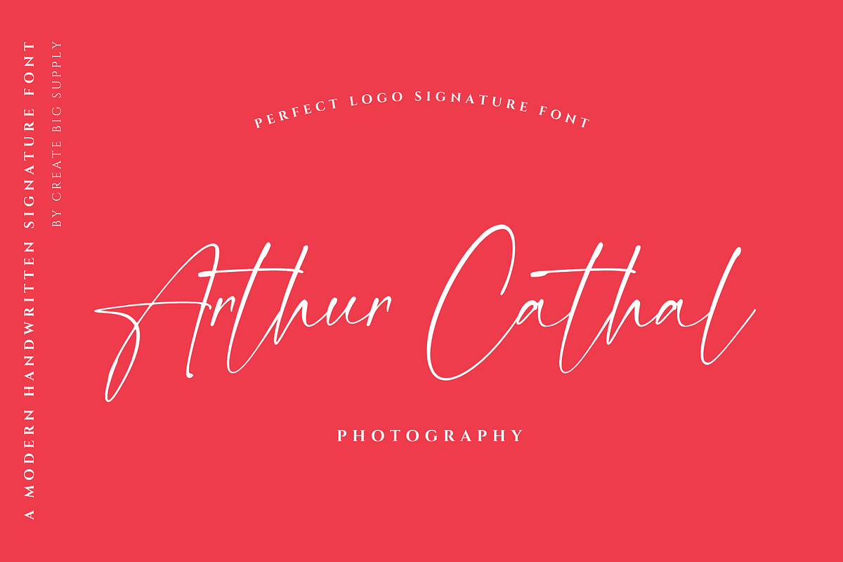 Cabella Anderson - Elegant Signature, a Handwritten Font by CreateBigSupply (Photo 5 of 10)