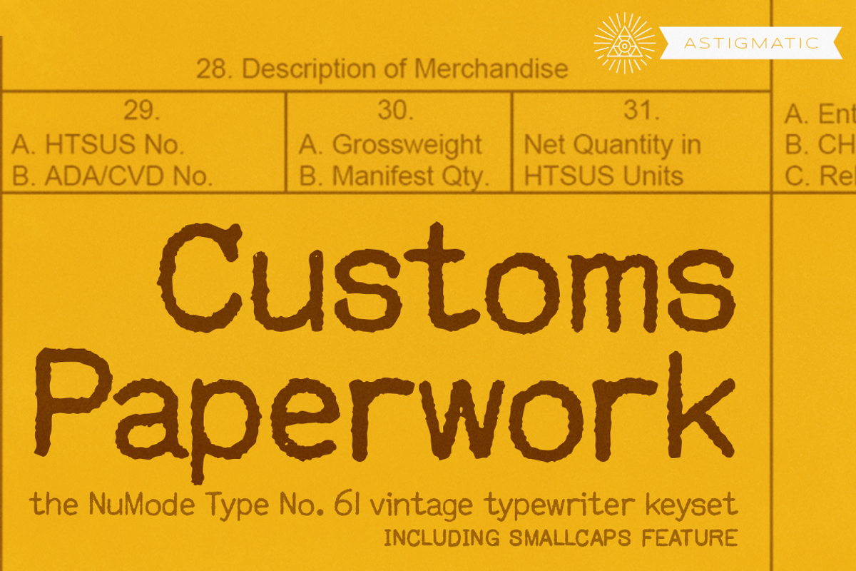 Customs Paperwork Pro AOE