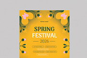 Spring Festival Flyer, a Flyer Template by MightyDesign (Thumbnail 4 of 8)