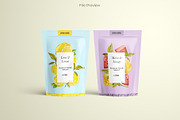 Tall Stand Up Zip Lock Pouch Mockup, a Packaging Mockup by Sheikhadesign (Thumbnail 6 of 11)