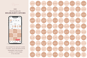 100 Instagram Highlight Covers