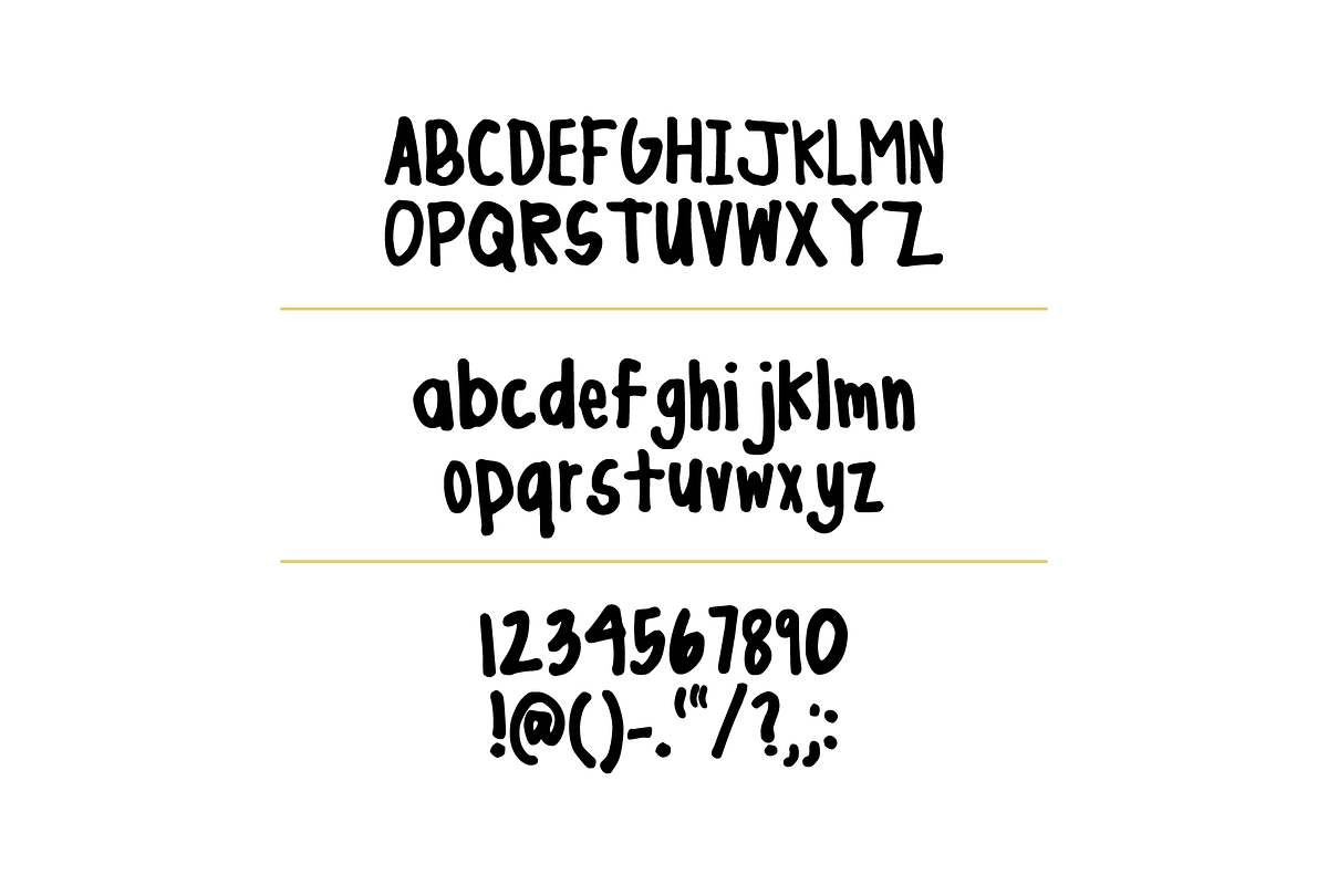 Little Love - Cute Handwritten Font preview 2