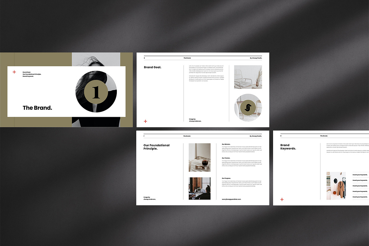 Brand Guidelines Template, a Presentation Template by Occy Design (Photo 5 of 11)