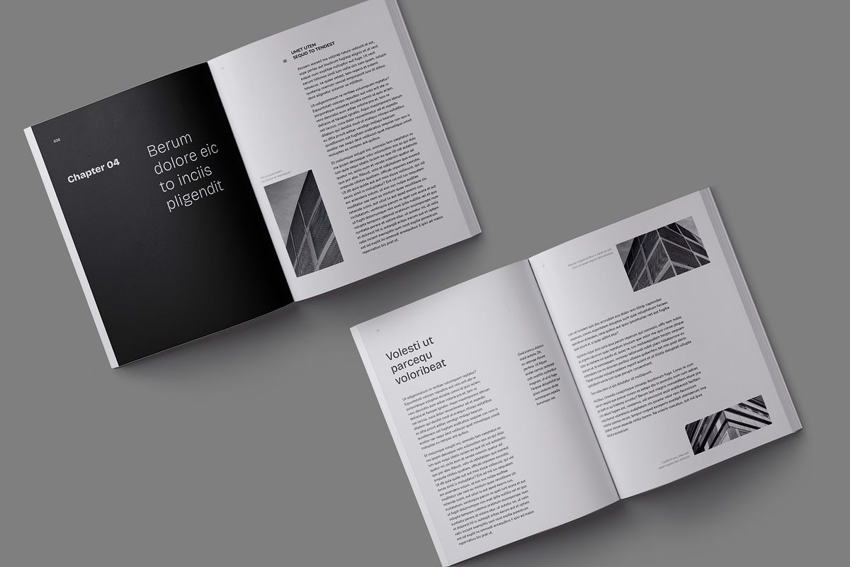 Ebook Minimalist Style Template, a Marketing Template by Meknya (Photo 11 of 18)