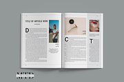 Adobe InDesign Magazine Template, a Magazine Template by Ms Tonia Designs (Thumbnail 9 of 10)