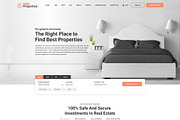 INEE – Multipurpose Landing Pages, a Websites & App Template by ewises (Thumbnail 8 of 9)