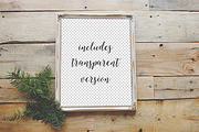 LIMITED TIME PRODUCT: Winter Mockups, a Print Template by WeLivedHappilyEverAfter (Thumbnail 4 of 6)