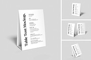 Tablet Tent Mockup, an Advertising Mockup by swsi-studio (Thumbnail 1 of 5)