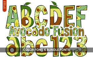 Avocado Fusion Font