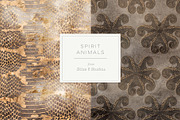 36 Wild Things: Golden Animal Prints, a Pattern Graphic by Blixa 6 Studios (Thumbnail 5 of 10)