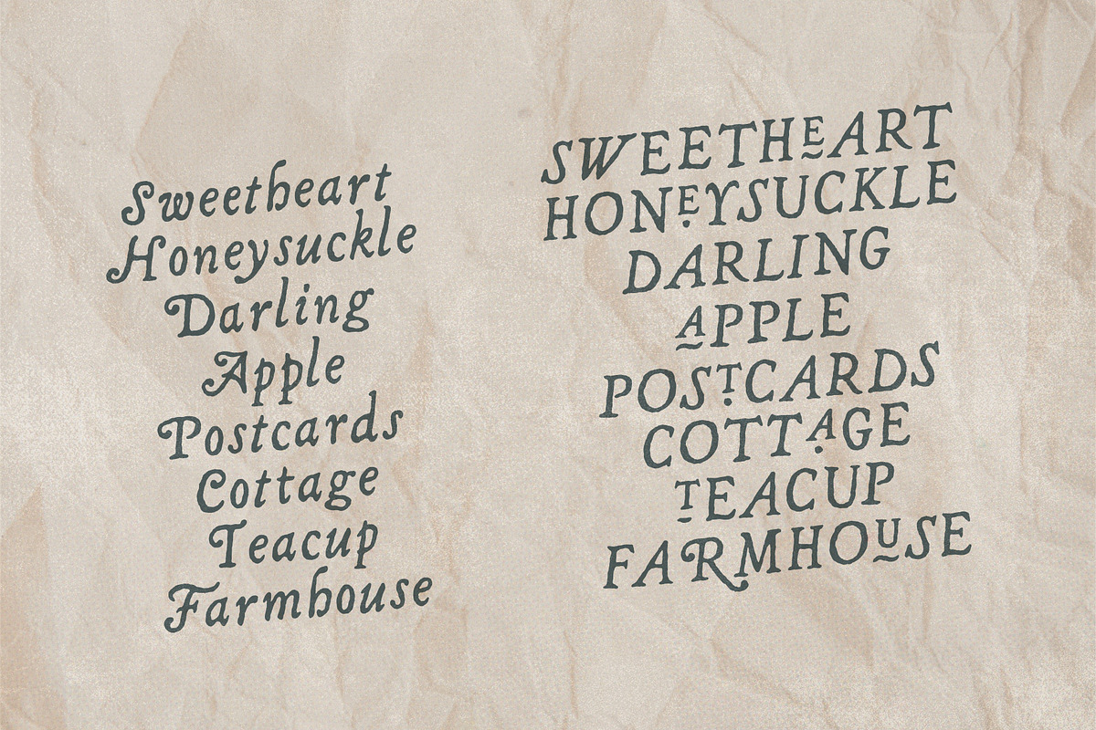 Wandering Letters Handwritten Font, a Handwritten Font by CarmineType (Photo 12 of 20)