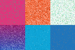 Vector Dots Pattern Backgrounds