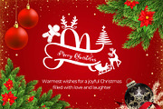 Unique Christmas Monogram, a Handwritten Font by Yoga Letter (Thumbnail 4 of 6)
