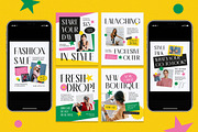 Fashion Sale Instagram Pack, a Social Media Template by Aiyari Graphic (Thumbnail 3 of 3)