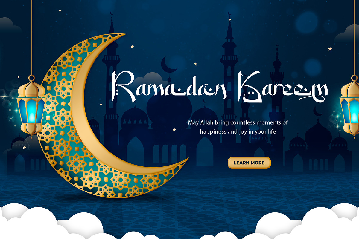 Welcome Ramadhan, a Serif Font by Letterara (Photo 4 of 13)