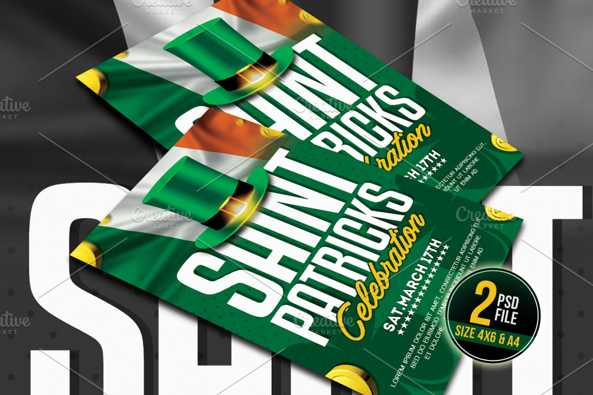 Saint Patrick's Day Flyer, a Flyer Template by AyumaDesign (Photo 2 of 4)