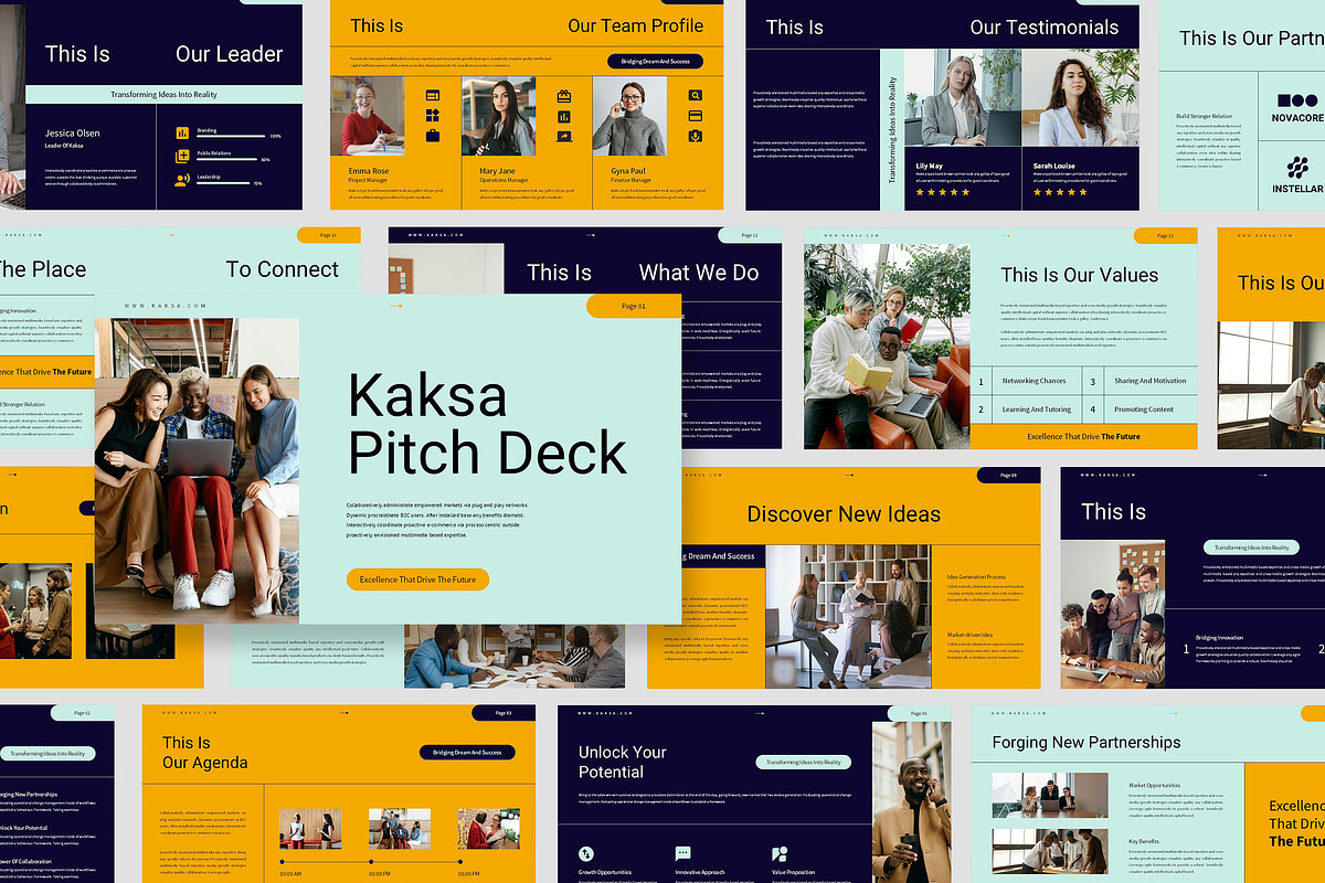 Kaksa : Business Pitch Keynote