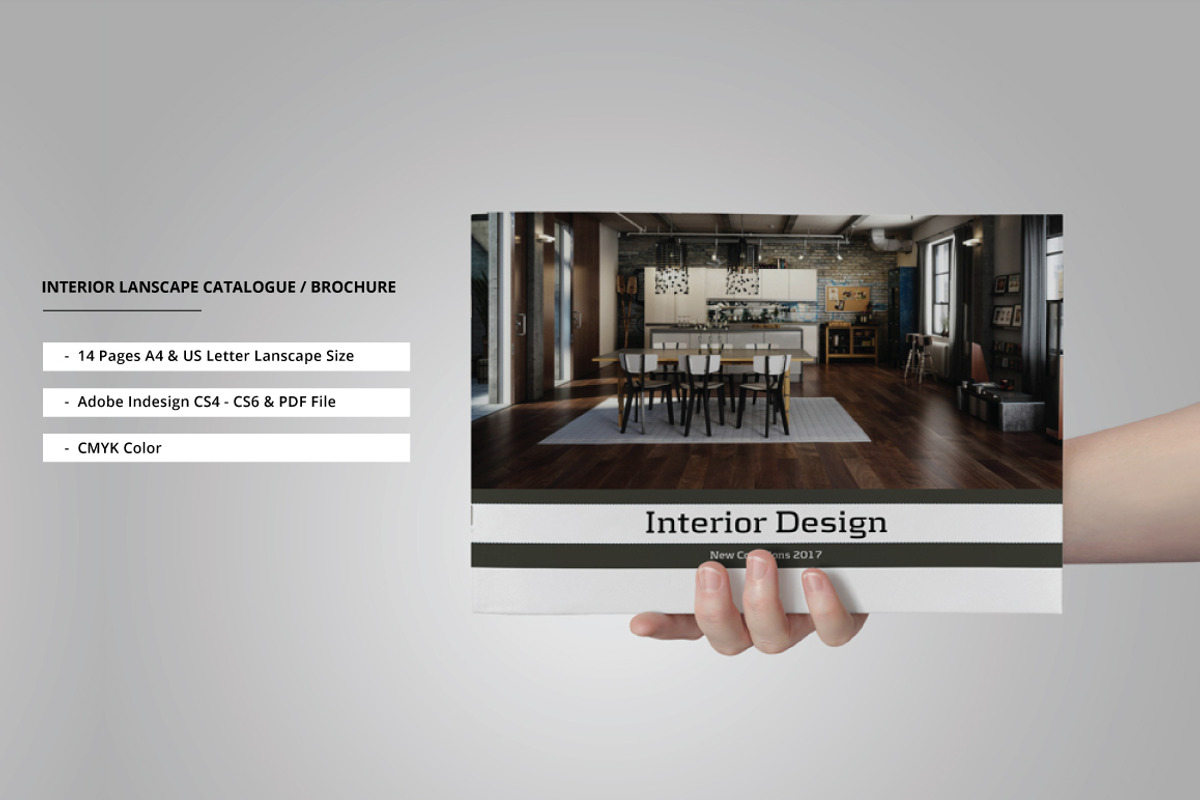 Interior Lanscape Catalog/Brochure, a Brochure Template by Alhaytar (Photo 1 of 10)