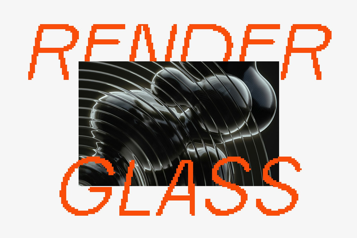 Ranberg Rounded Pixel, a Sans Serif Font by Craft Supply Co. (Photo 6 of 8)