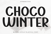 Choco Winter, a Script Font by FreshTypeINK (Thumbnail 1 of 8)