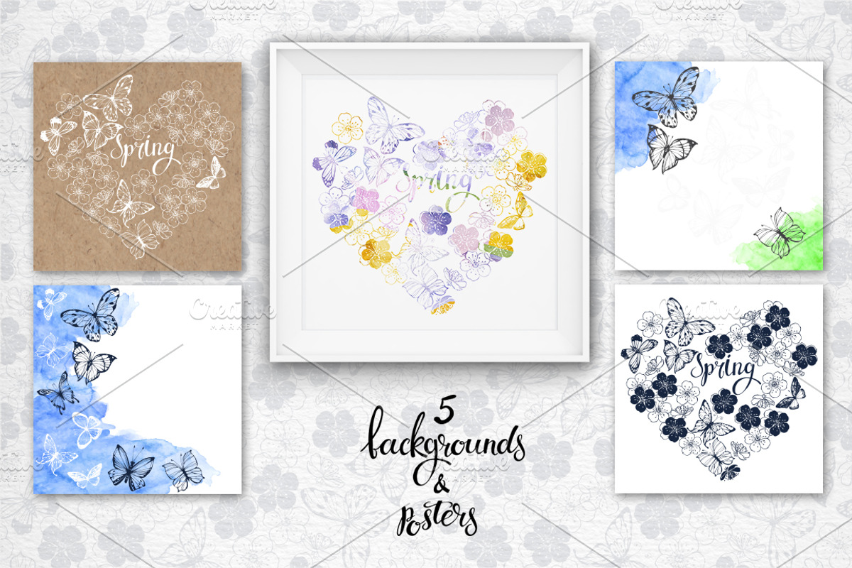 Butterflies, a Texture Illustration by maritime_m (Photo 4 of 4)