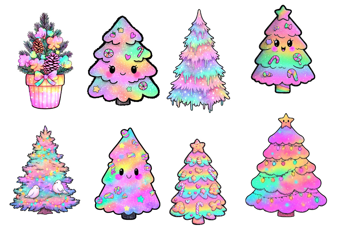 Christmas tree png clipart, an Illustration by Designworld (Photo 2 of 5)