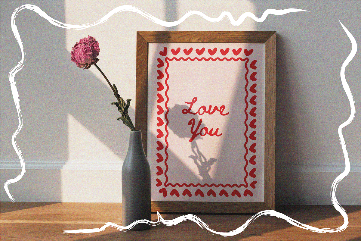 LOVEBOUND Hand Drawn Love Clipart, a Decorative Illustration by millering (Photo 2 of 13)