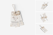 Hang Tag Mockup, a Product Mockup by MrLetters (Thumbnail 1 of 5)