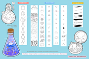 Procreate Kawaii Dreamland Brushes, a Brush Add-On by Artbykimmyw (Thumbnail 2 of 11)