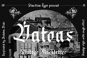 VT Datons - Blackletter, a Blackletter Font by ViactionType (Thumbnail 1 of 12)