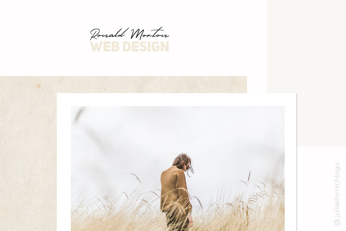 Logo Pack Volume 16. Text Based, a Branding & Logo Template by Mint Air Studio (Photo 3 of 21)