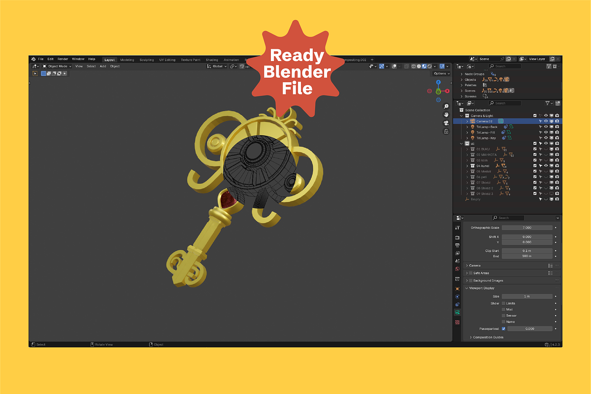 3D Medieval Fantasy Treasures, an Object 3D Model by Dudukbersama (Photo 2 of 3)