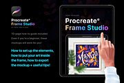 Procreate Frame Studio — Mockups, a Product Mockup by Frisk Shop (Thumbnail 15 of 15)