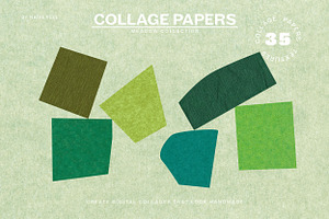 Collage Papers Textures